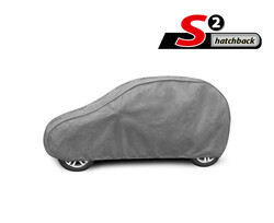 Plandeka ochronna na samochód MOBILE GARAGE, rozmiar S2 hatchback.