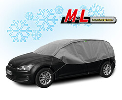 Pokrowiec ochronny na szyby i dach samochodu WINTER OPTIMAL, rozmiar M-L hatchback